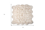 6' X 6' Ombre Tan Faux Fur Washable Non Skid Area Rug - Homeroots - Flyclothing LLC