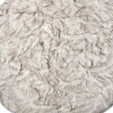 6' X 6' Ombre Chocolate Round Faux Fur Washable Non Skid Area Rug - Homeroots - Flyclothing LLC