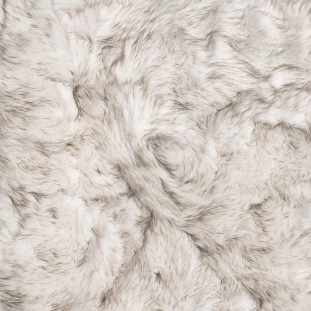 3' X 5' Chocolate Faux Fur Ombre Non Skid Area Rug - Homeroots - Flyclothing LLC