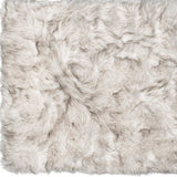3' X 5' Chocolate Faux Fur Ombre Non Skid Area Rug - Homeroots - Flyclothing LLC