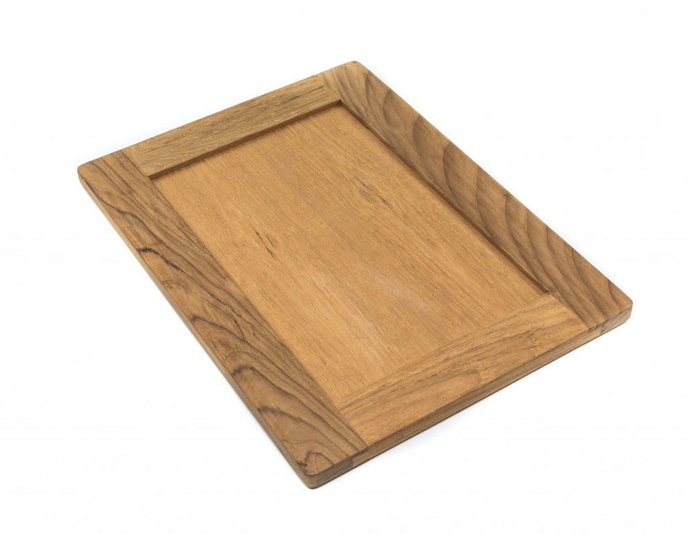 15" Brown Accent Solid Wood Mirror - Homeroots - Flyclothing LLC