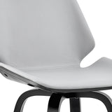 26" Gray And Black Iron Swivel Counter Height Bar Chair - Homeroots - Flyclothing LLC