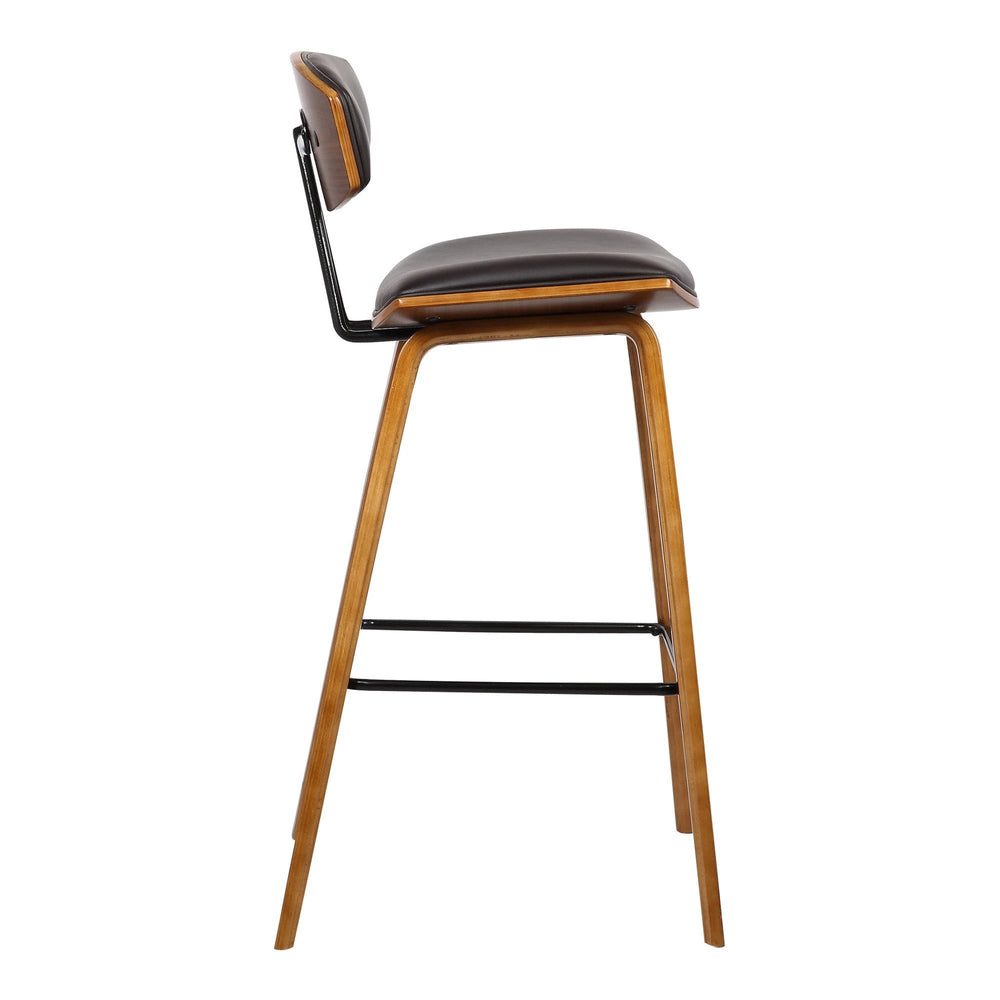 29" Low Back Bar Height Bar Chair - Homeroots