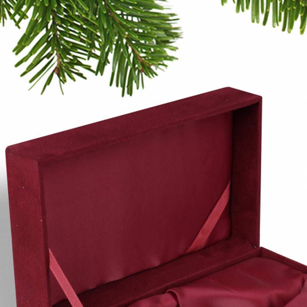 Home of the Red Cardinals Hand Painted Mouth Blown Glass Ornament - Homeroots - Flyclothing LLC