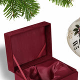 Grand Christmas Piano Hand Painted Mouth Blown Glass Ornament - Homeroots - Flyclothing LLC