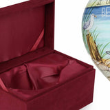 Beach Memories Hand Painted Mouth Blown Glass Ornament - Homeroots - Flyclothing LLC