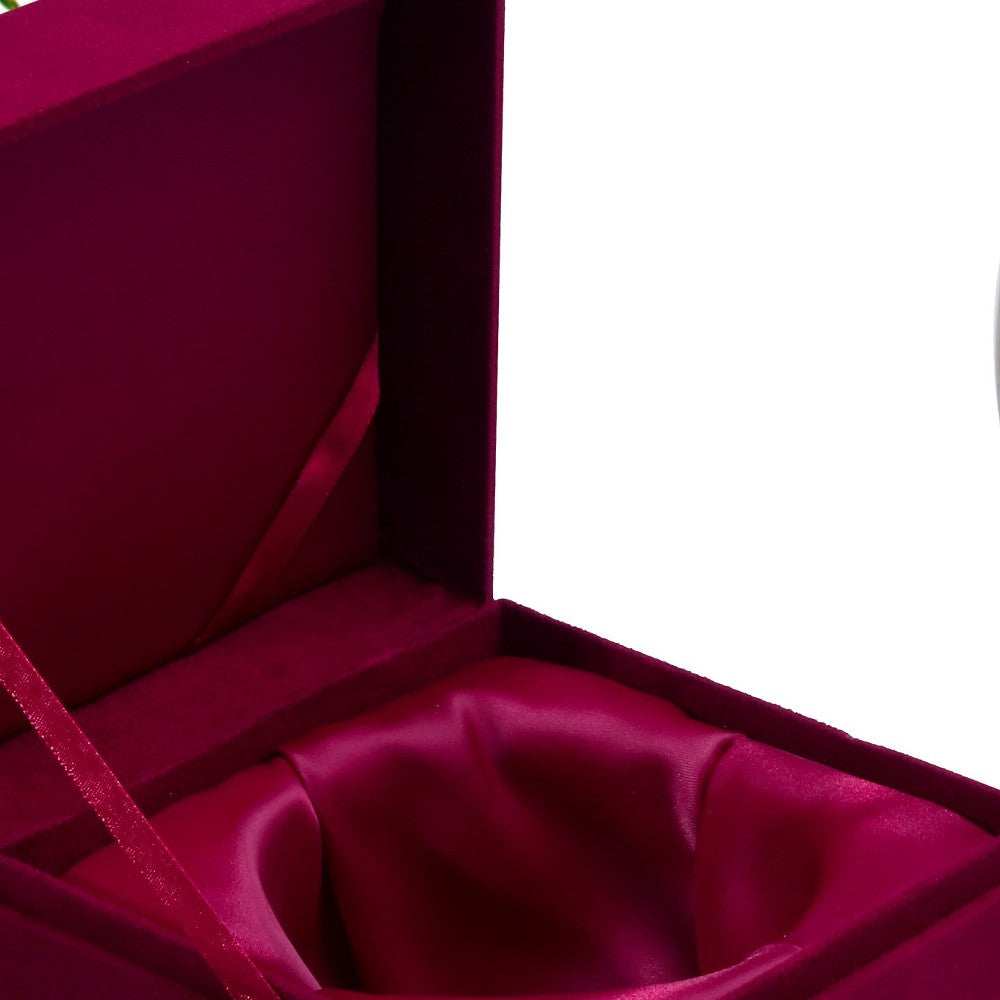 Golden Reindeer and Snowflakes Hand Painted Mouth Blown Glass Ornament - Homeroots - Flyclothing LLC