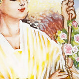 Angel Divine Hand Painted Mouth Blown Glass Ornament - Homeroots - Flyclothing LLC