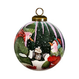 Snowman You Are a Blessing To Me Hand Painted Mouth Blown Glass Ornament - Homeroots - Flyclothing LLC