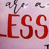 Snowman You Are a Blessing To Me Hand Painted Mouth Blown Glass Ornament - Homeroots - Flyclothing LLC