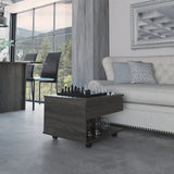 22" Carbon Espresso Manufactured Wood Rectangular Coffee Table With Drawer - Homeroots - Flyclothing LLC
