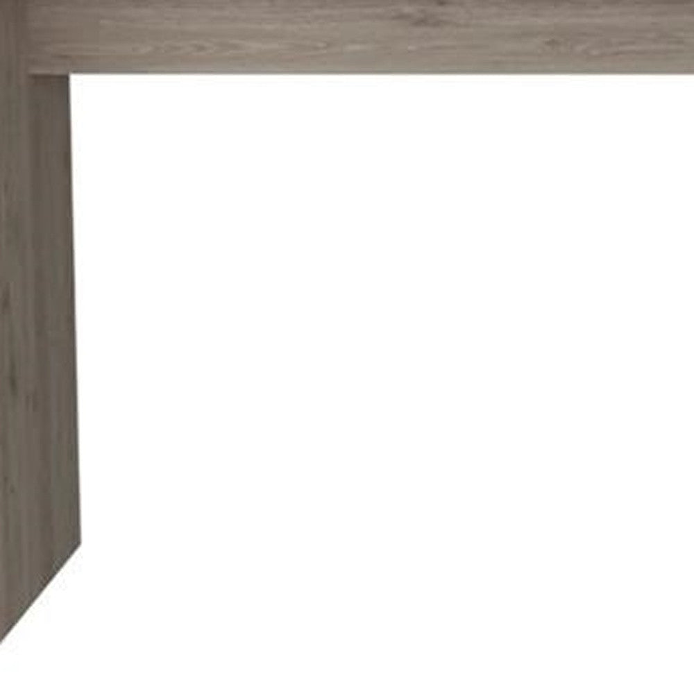 60" Light Gray L Shape Computer Desk - Homeroots - Flyclothing LLC