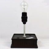 18" Tiffany Style Floral Dark Brown Base Table Lamp - Homeroots