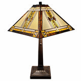 22" Dark Brown Metal Two Light Candlestick Table Lamp With Beige Shade - Homeroots - Flyclothing LLC