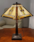22" Dark Brown Metal Two Light Candlestick Table Lamp With Beige Shade - Homeroots - Flyclothing LLC