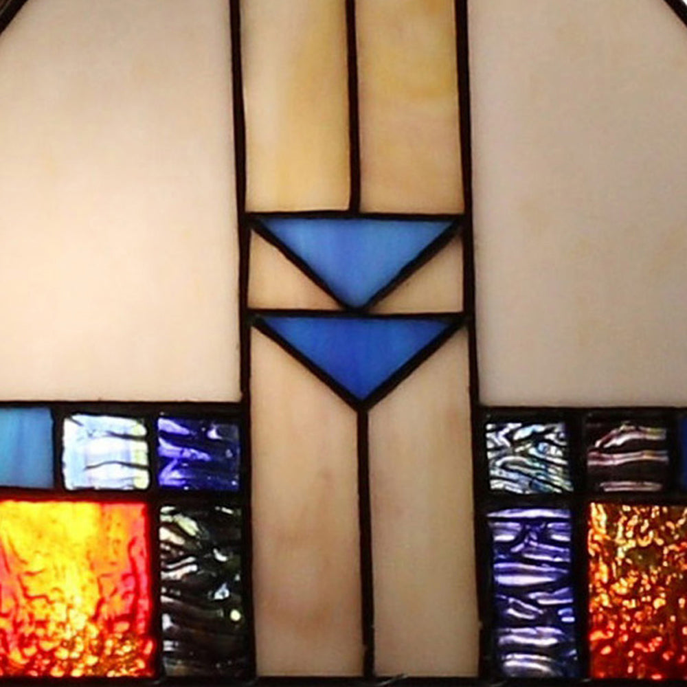 22" Dark Brown Metal Two Light Candlestick Table Lamp With Off White Empire Shade - Homeroots - Flyclothing LLC