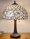 23" Dark Brown Metal Two Light Candlestick Table Lamp With White Shade - Homeroots - Flyclothing LLC