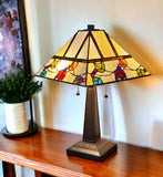 22" Dark Brown Metal Two Light Candlestick Table Lamp With White Shade - Homeroots - Flyclothing LLC