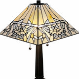 22" Dark Brown Metal Two Light Candlestick Table Lamp With White Shade - Homeroots - Flyclothing LLC