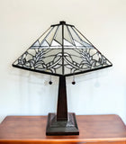 22" Dark Brown Metal Two Light Candlestick Table Lamp With White Empire Shade - Homeroots - Flyclothing LLC