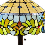 23" Dark Brown Metal Two Light Candlestick Table Lamp With Green Shade - Homeroots - Flyclothing LLC