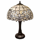 23" Dark Brown Metal Two Light Candlestick Table Lamp With White Shade - Homeroots - Flyclothing LLC