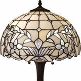 23" Dark Brown Metal Two Light Candlestick Table Lamp With White Shade - Homeroots - Flyclothing LLC