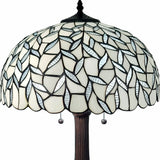 23" Dark Brown Metal Two Light Candlestick Table Lamp With White Shade - Homeroots - Flyclothing LLC