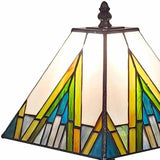 15" Dark Brown Metal Candlestick Table Lamp With Beige Shade - Homeroots - Flyclothing LLC