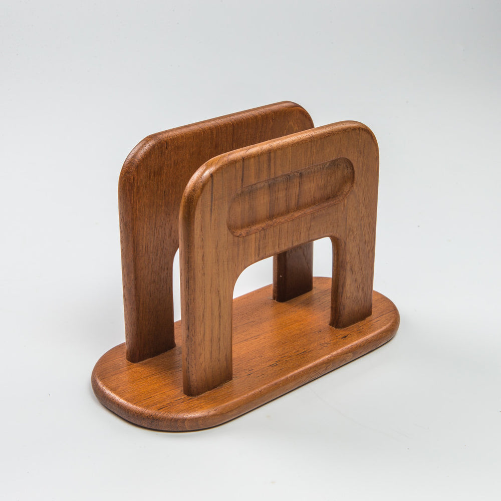 Free Standing 8.25 " Wood Napkin Holder - Homeroots - Flyclothing LLC