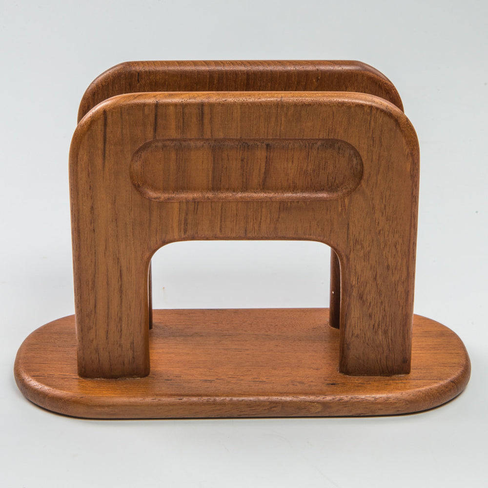 Free Standing 8.25 " Wood Napkin Holder - Homeroots - Flyclothing LLC