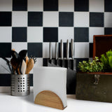 Free Standing 5.88 " Wood Napkin Holder - Homeroots - Flyclothing LLC