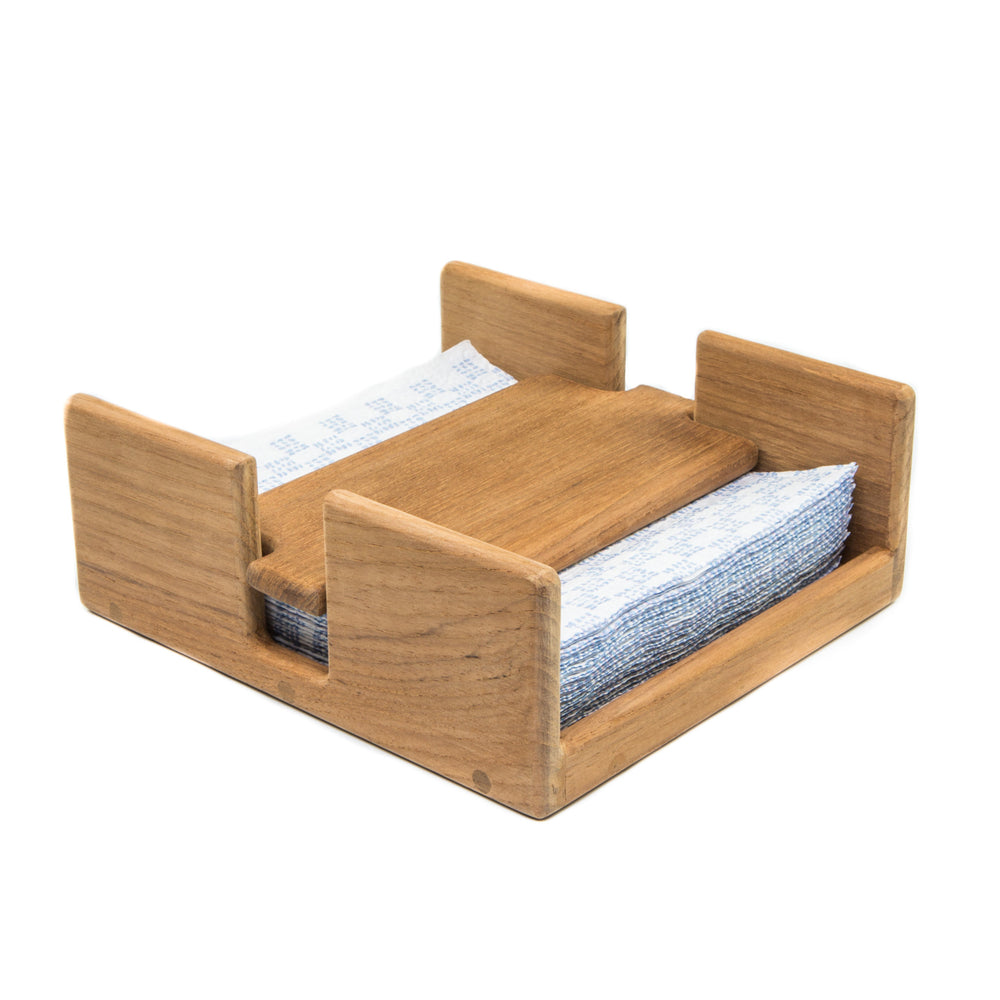 Free Standing 7.38 " Wood Napkin Holder - Homeroots - Flyclothing LLC