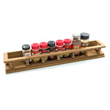 Wall Mounted 23.50 " Wood Spice Rack - Homeroots - Flyclothing LLC