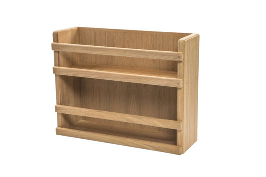 Wall Mounted 13.13 " Wood Spice Rack - Homeroots