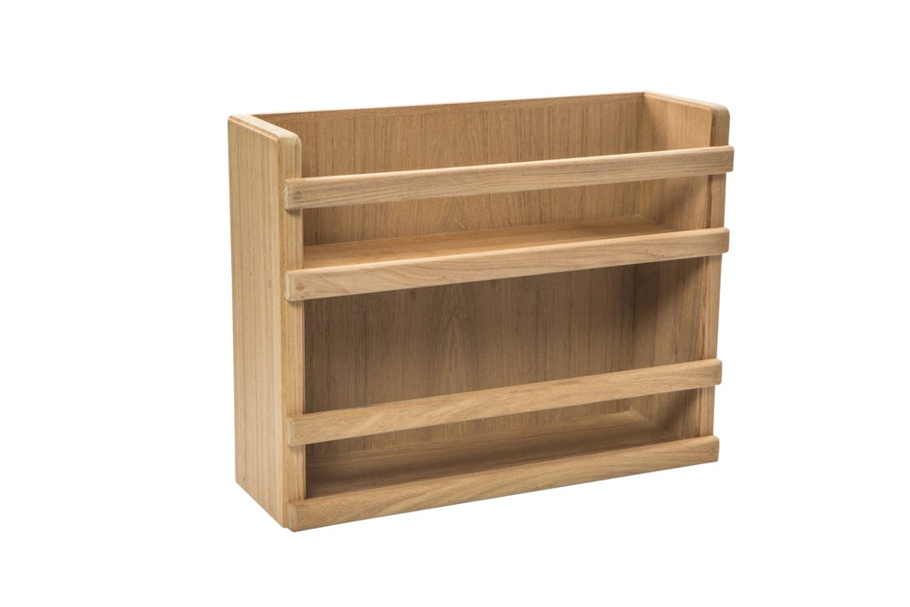 Wall Mounted 13.13 " Wood Spice Rack - Homeroots - Flyclothing LLC