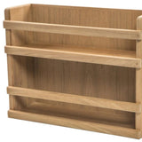 Wall Mounted 13.13 " Wood Spice Rack - Homeroots - Flyclothing LLC
