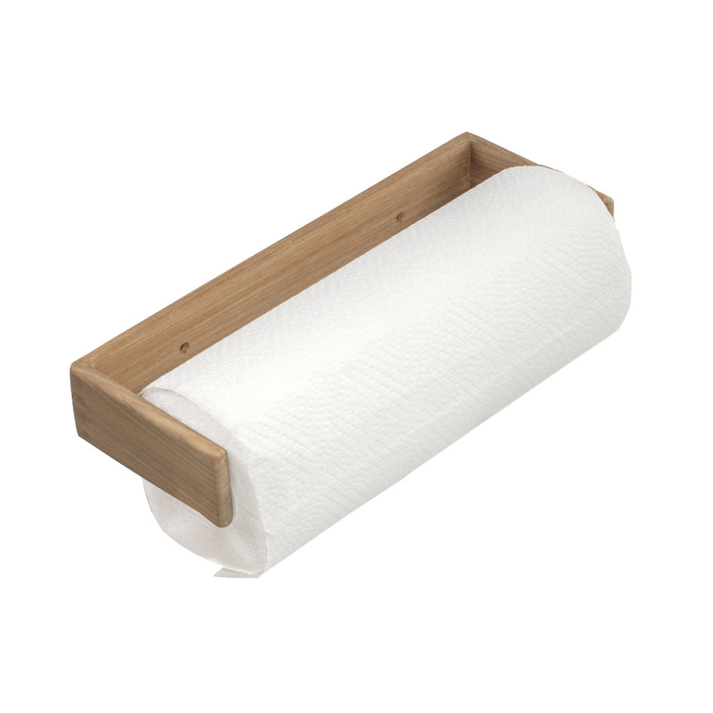 Wall Mounted 12.25 " Wood Paper Towel Holder - Homeroots - Flyclothing LLC