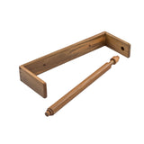 Wall Mounted 12.25 " Wood Paper Towel Holder - Homeroots - Flyclothing LLC