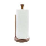 Free Standing 5.88 " Wood Paper Towel Holder - Homeroots - Flyclothing LLC