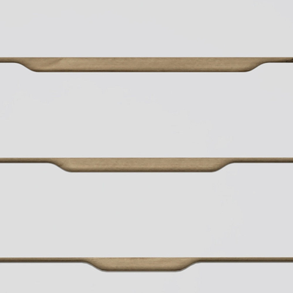 31" Brown and White Four Drawer Standard Chest - Homeroots