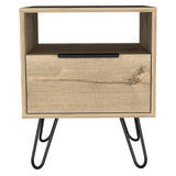22" Light Oak Nightstand - Homeroots - Flyclothing LLC
