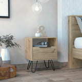 22" Light Oak Nightstand - Homeroots - Flyclothing LLC