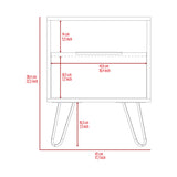 22" Light Oak Nightstand - Homeroots - Flyclothing LLC