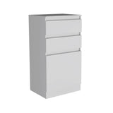 23" White Two Drawer Standard Chest - Homeroots