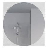 24" Clear Square Framed Bathroom Over Vanity Mirror - Homeroots - Flyclothing LLC