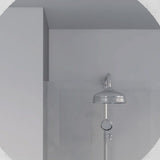 24" Clear Square Framed Bathroom Over Vanity Mirror - Homeroots - Flyclothing LLC