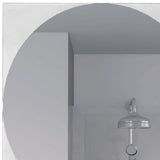 24" Clear Square Framed Bathroom Over Vanity Mirror - Homeroots - Flyclothing LLC