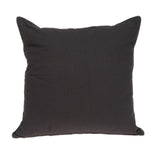 20" Gray Cotton Blend Throw Pillow - Homeroots - Flyclothing LLC