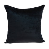 22" Black Cotton Blend Throw Pillow - Homeroots - Flyclothing LLC